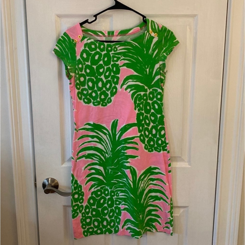 Lilly Pulitzer Loren Pink Pout Flamenco Dress